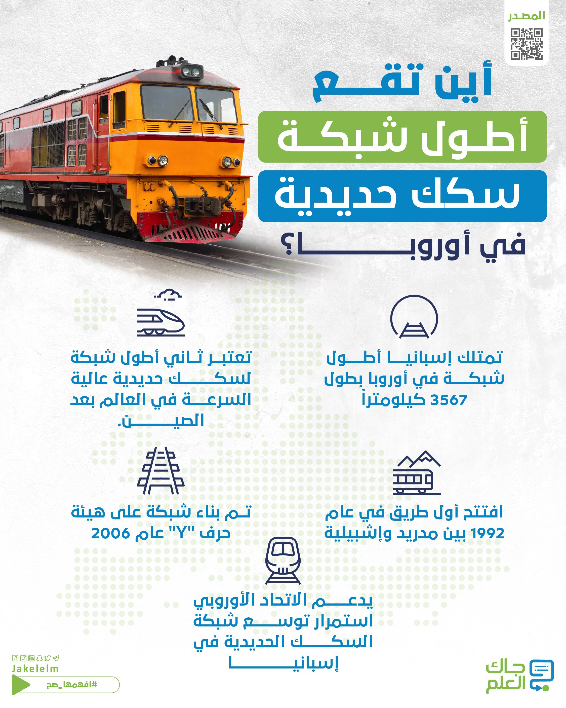 أطول سكة حديد في أوروبا