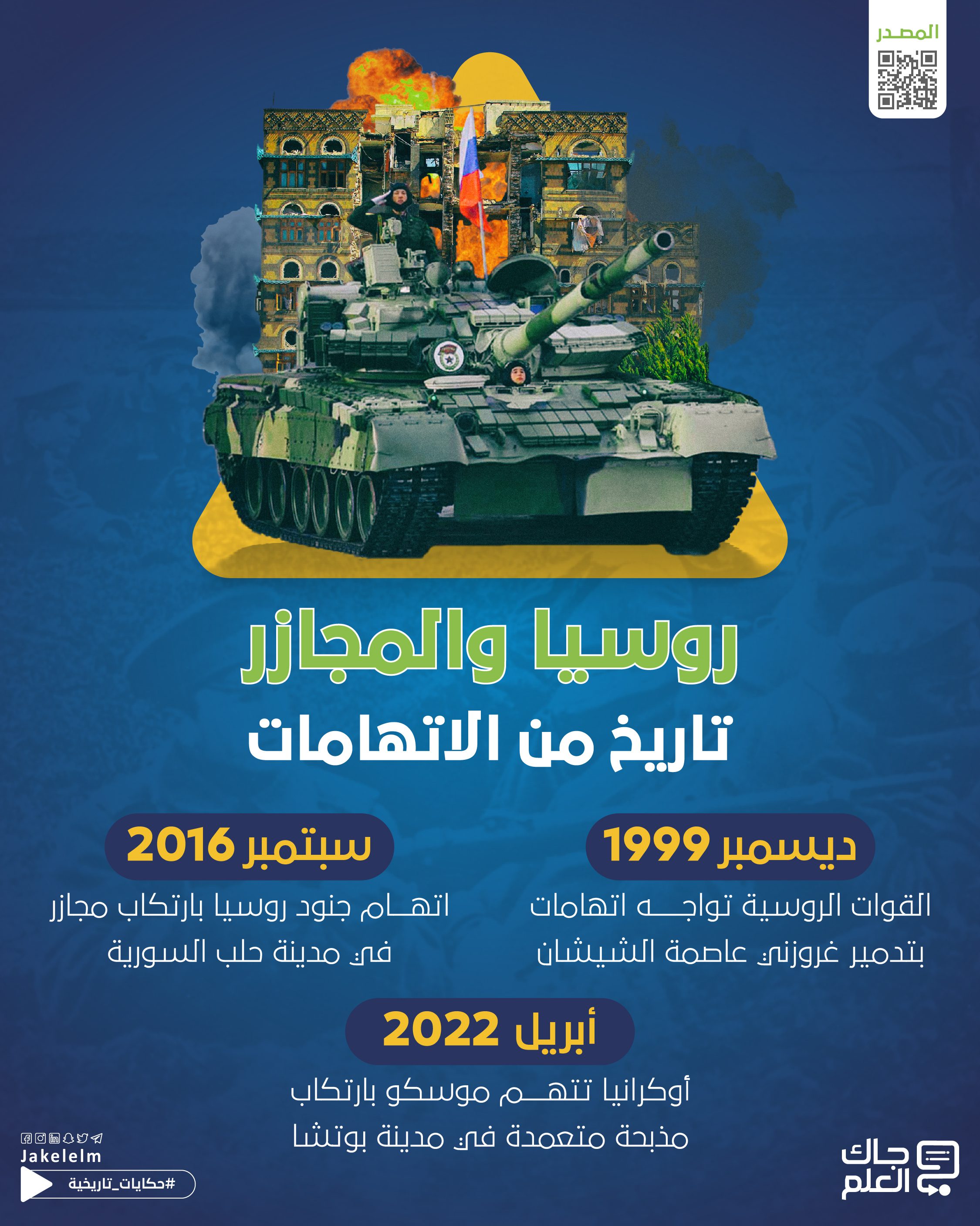 روسيا والمجازر