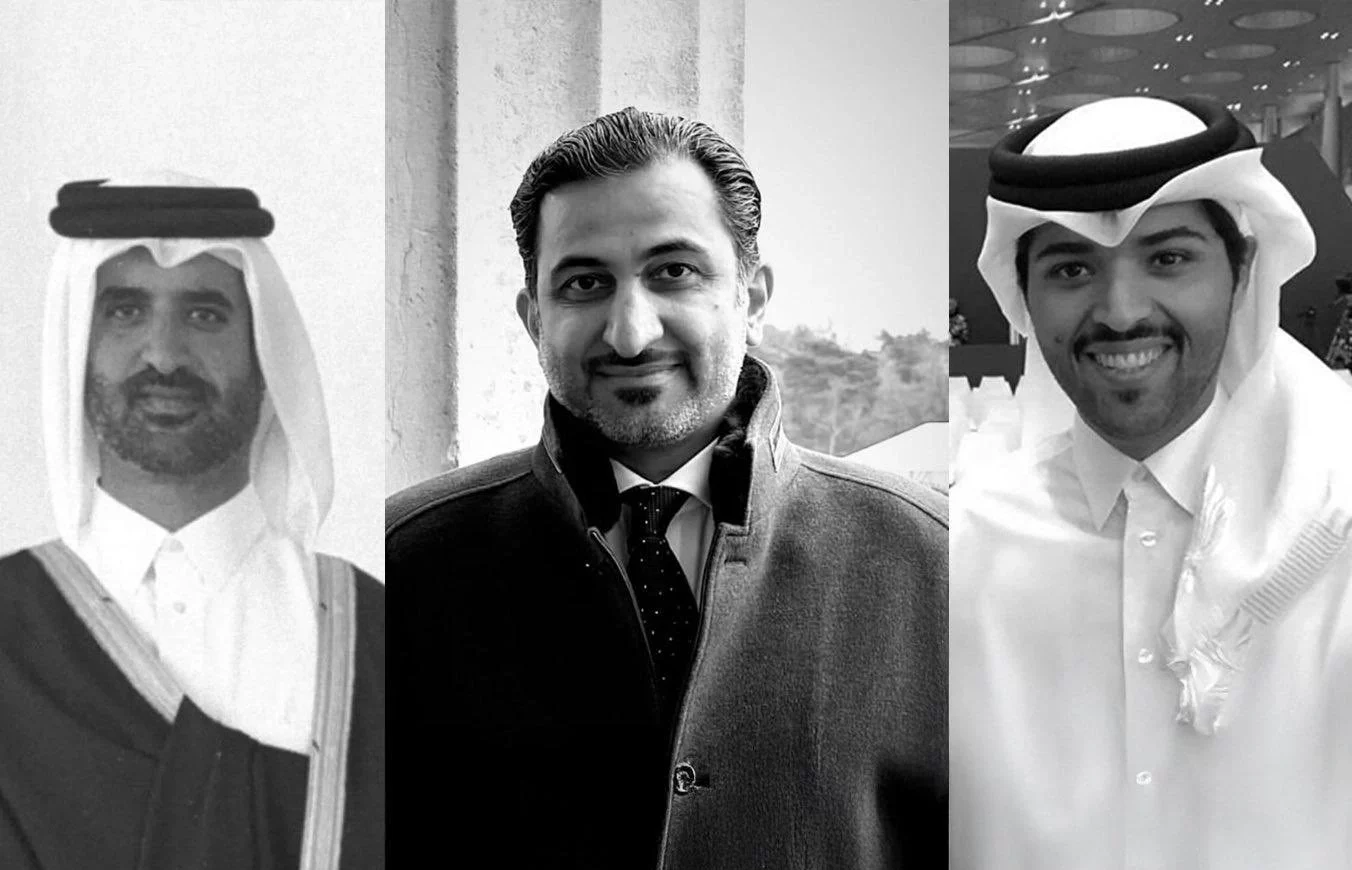 أعضاء الوفد القطري