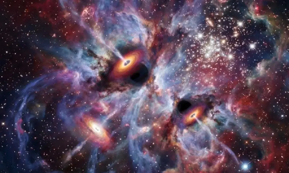 كيف تضخمت الثقوب السوداء بسرعة مذهلة؟ اكتشاف يحل واحدًا من أكثر الألغاز التي حيرت علماء #الفلك 